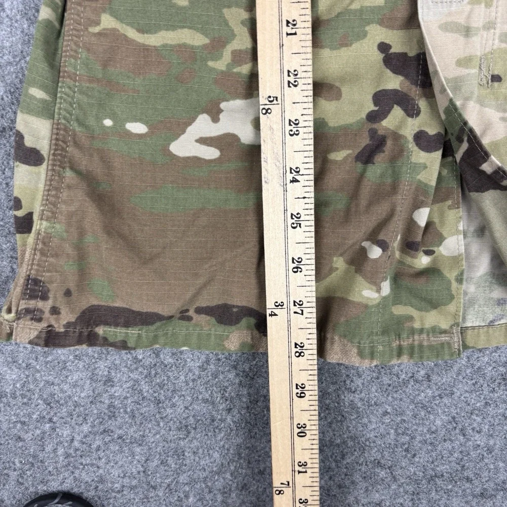 Army Jacket Small Combat Military Camo Ripstop Full Zip Tactical Uniform Green
